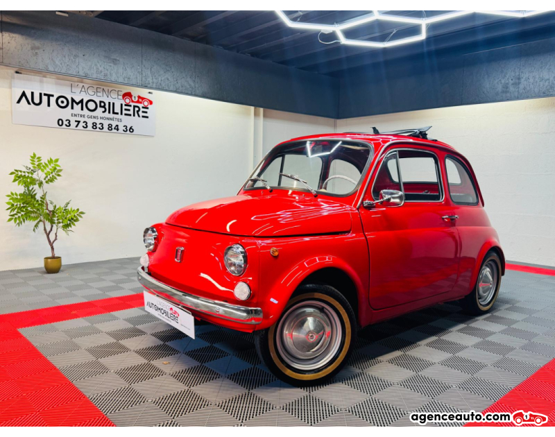Achat voiture occasion, Auto occasion pas cher | Agence Auto Fiat 500 FIAT 500  II 0.5 18 cv Rouge Année 1967 Manuelle Essence