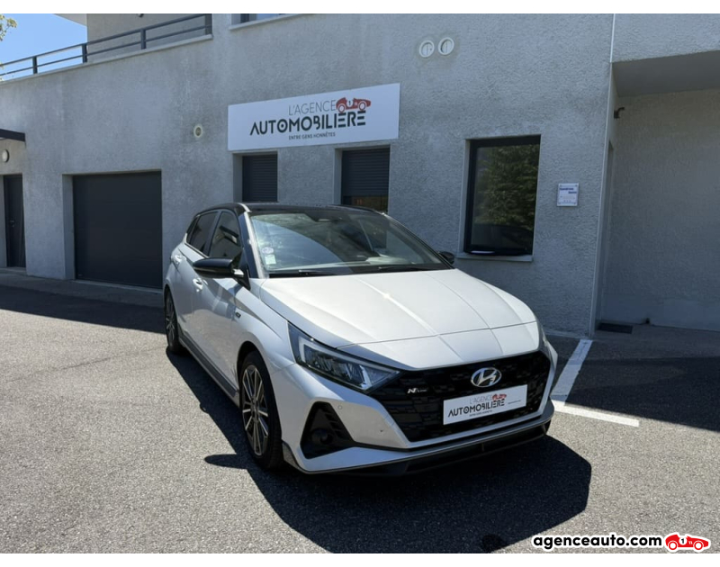 Achat voiture occasion, Auto occasion pas cher | Agence Auto Hyundai i20 I20 N-line Creative Hybrid 1.0 100ch Gris Année 2022 Automatique Hybride