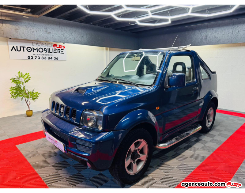 Gebrauchtwagenkauf, Günstige Gebrauchtwagen | Automobilienagentur Suzuki Jimny 1.5 DDiS 4WD 86 cv Bleu Jahr 2006 Manuelle Diesel