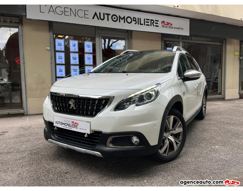 Achat voiture occasion, Auto occasion pas cher | Agence Auto Peugeot 2008 (2) 1.2 PURETECH 110 S&S CROSSWAY EAT6 *DISTRIBUTION REALISEE, SUIVI PEUGEOT* Blanc Année 2017 Automatique Essence