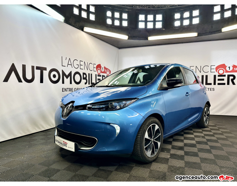 Gebrauchtwagenkauf, Günstige Gebrauchtwagen | Automobilienagentur Renault Zoe R90 INTENS 41KWH Bleu Jahr 2017 Automatique Électrique