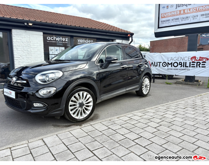 Gebrauchtwagenkauf, Günstige Gebrauchtwagen | Automobilienagentur Fiat 500X 1.4 MULTIAIR 140 LOUNGE TOIT OUVRANT Noir Jahr 2017 Manuelle Essence