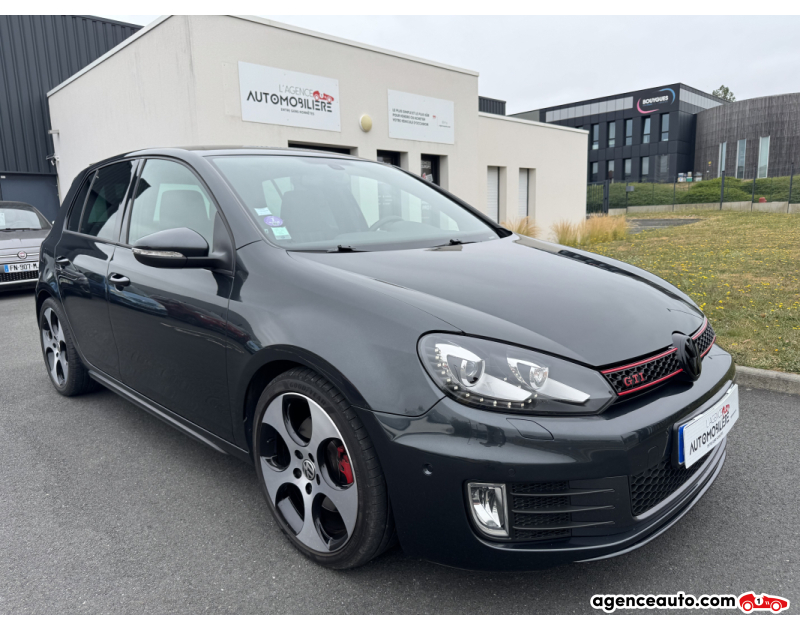 Achat voiture occasion, Auto occasion pas cher | Agence Auto Volkswagen Golf VI GTI 2.0 TFSI 210 | KILOMETRAGE D'ORIGINE / ORIGINE FRANCE Gris Année 2012 Manuelle Essence
