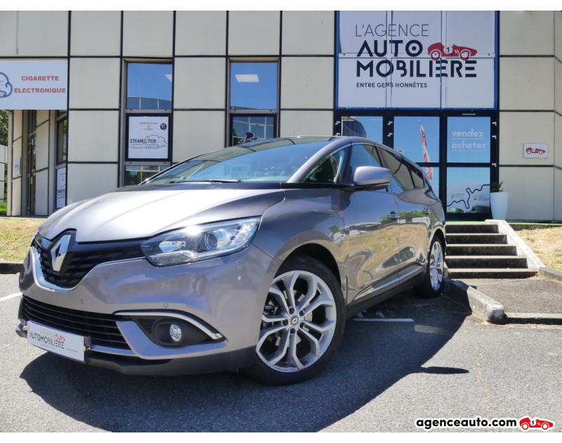 Achat voiture occasion, Auto occasion pas cher | Agence Auto Renault Grand Scenic 1.7 BlueDCI 120 BUSINESS 7PLACES Gris Année 2019 Manuelle Diesel