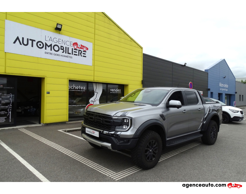 Compra de Coches Usados, Coches Usados Baratos %'|'% Agence Auto Ford Ranger DOUBLE CABINE RAPTOR 3.0L 290 ch  4X4 START-STOP TVA RECUPERABLE Gris Año 2023 Automatique Essence