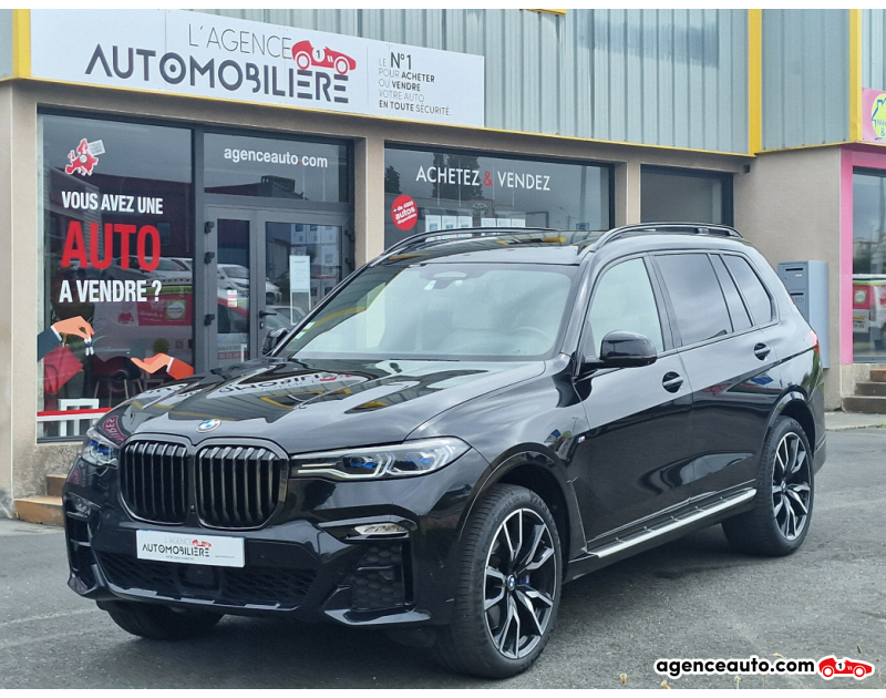 Achat voiture occasion, Auto occasion pas cher | Agence Auto Bmw X7 XDRIVE 3.0d 265 CH M-SPORT Noir Année 2019 Automatique Diesel