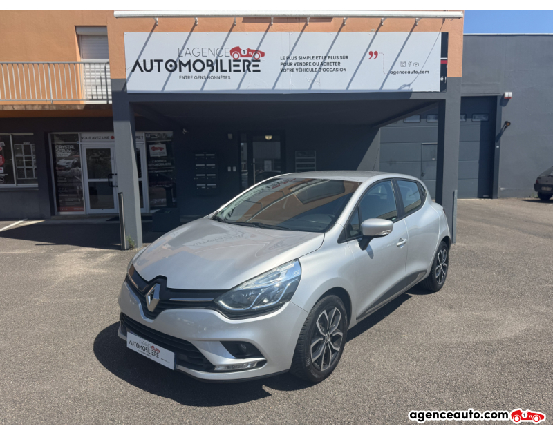 Achat voiture occasion, Auto occasion pas cher | Agence Auto Renault Clio Energy Zen 5 Portes Phase 2 0.9 TCe 90 cv Radar de recul/AppleCarPlay Gris Année 2019 Manuelle Essence