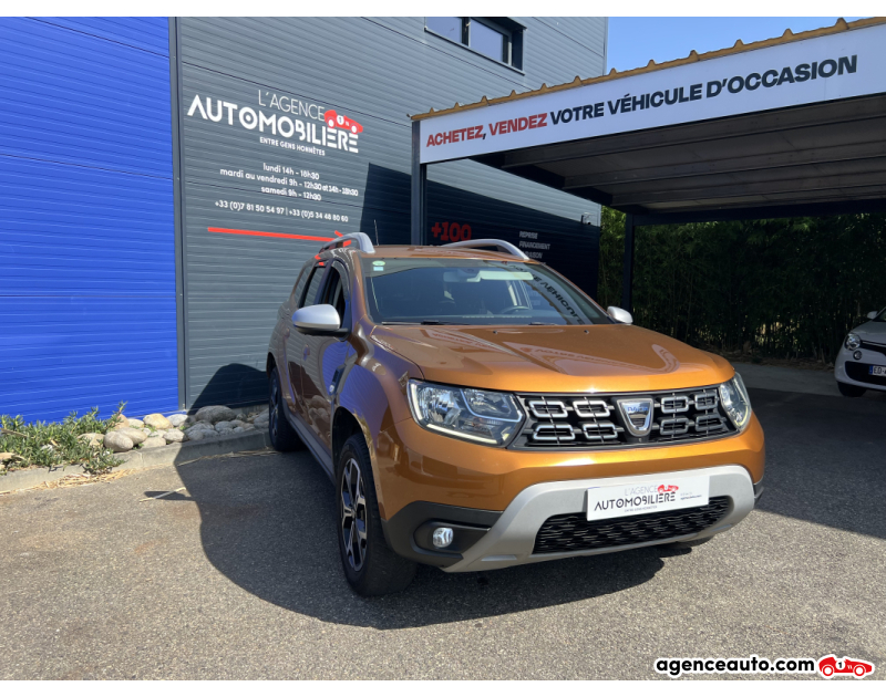 Compra de Carros Usados, Carros Usados Baratos | Auto Immo Dacia Duster 1.5 DCI 110 PRESTIGE 4X2 + ATTELAGE Orange Ano 2018 Automatique Diesel