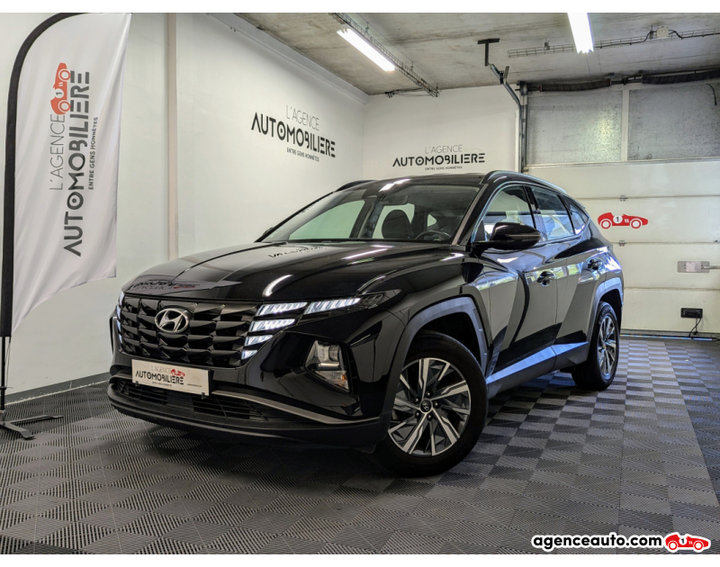 Compra de Coches Usados, Coches Usados Baratos %'|'% Agence Auto Hyundai Tucson IV 1.6 T-GDI 230 HYBRID BUSINESS BVA6 + PREMIERE MAIN Noir Año 2020 Automatique Hybride