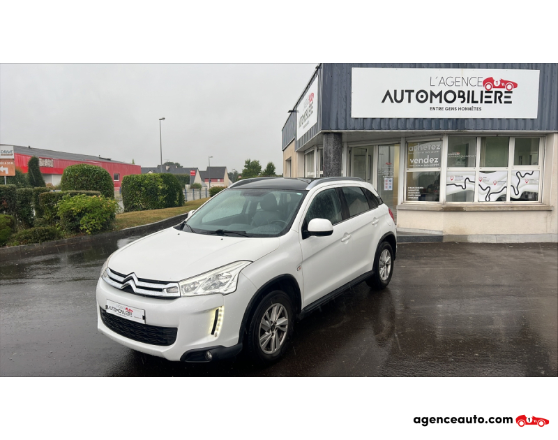 Compra de Coches Usados, Coches Usados Baratos %'|'% Agence Auto Citroen C4 Aircross 1.6 HDI 115 S&S 4X2 CONFORT BV6 Blanc Año 2013 Manuelle Diesel