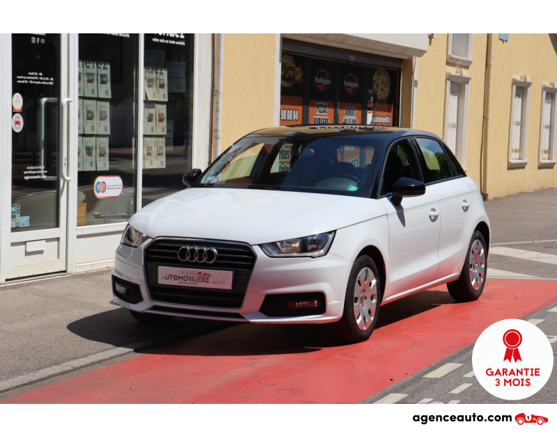 Achat voiture occasion, Auto occasion pas cher | Agence Auto Audi A1 Sportback 1.0 TFSI 95 Ultra Stronic7 (Vendu avec jantes été) Blanc Année 2016 Automatique Essence