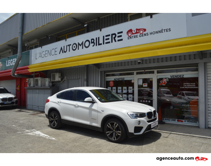 Gebrauchtwagenkauf, Günstige Gebrauchtwagen | Automobilienagentur Bmw X4 XDRIVE20D 190 LOUNGE PLUS BVA8 Blanc Jahr 2014 Automatique Diesel