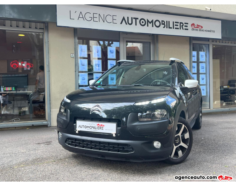 Aankoop Gebruikte Auto, Goedkope Gebruikte Auto | Agence Auto Citroen C4 Cactus 1.2 PURETECH 110 S&S RIP CURL *DISTRIBUTION REALISEE Noir Jaar 2016 Manuelle Essence