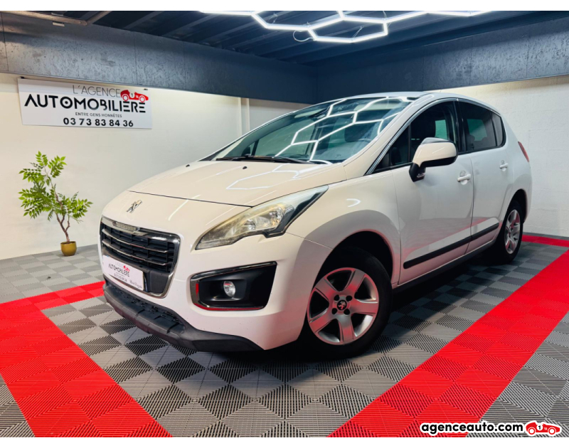 Compra de Coches Usados, Coches Usados Baratos %'|'% Agence Auto Peugeot 3008 Phase 2 1.6 BlueHDi 120 cv Blanc Año 2016 Manuelle Diesel
