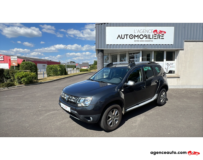 Achat voiture occasion, Auto occasion pas cher | Agence Auto Dacia Duster 1.2 TCE 125 4X2 PRESTIGE Gris Année 2015 Manuelle Essence
