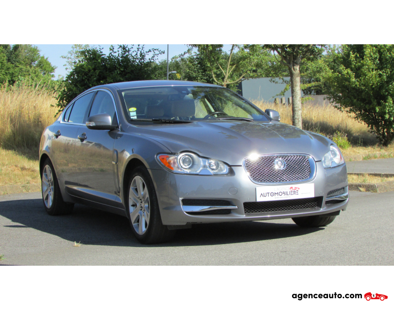 Achat voiture occasion, Auto occasion pas cher | Agence Auto Jaguar XF 3,0L V6 238CH LUXE PREMIUM Gris Année 2008 Automatique Essence