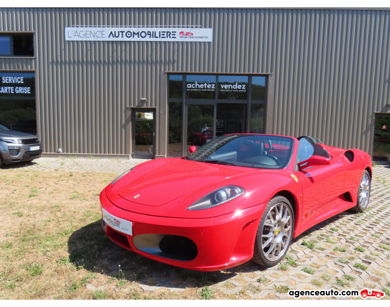 Gebrauchtwagenkauf, Günstige Gebrauchtwagen | Automobilienagentur Ferrari F430 Spider 4.3 V8 60e Anniversaire 486Cv Rouge Jahr 2007 Automatique Essence