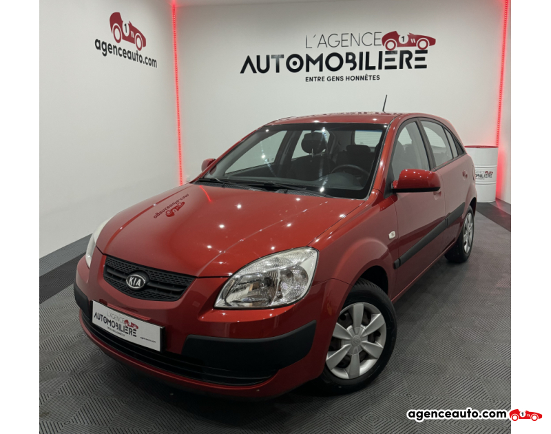 Compra de Coches Usados, Coches Usados Baratos %'|'% Agence Auto Kia Rio KIA RIO NEW EX 1.5 CRDI 110CV BVM5 5 PORTES CLIM/CENTRALISATION/VITRES ELECT/RADIO CD/1ère MAIN Rouge Año 2007 Manuelle Diesel
