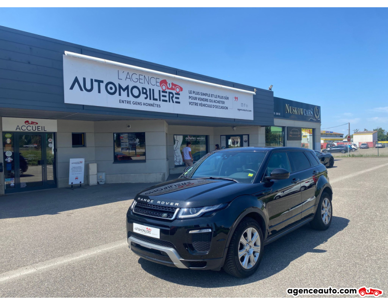 Achat voiture occasion, Auto occasion pas cher | Agence Auto Land Rover Range Rover Evoque TD4 150 SE DYNAMIC BVA Noir Année 2017 Automatique Diesel