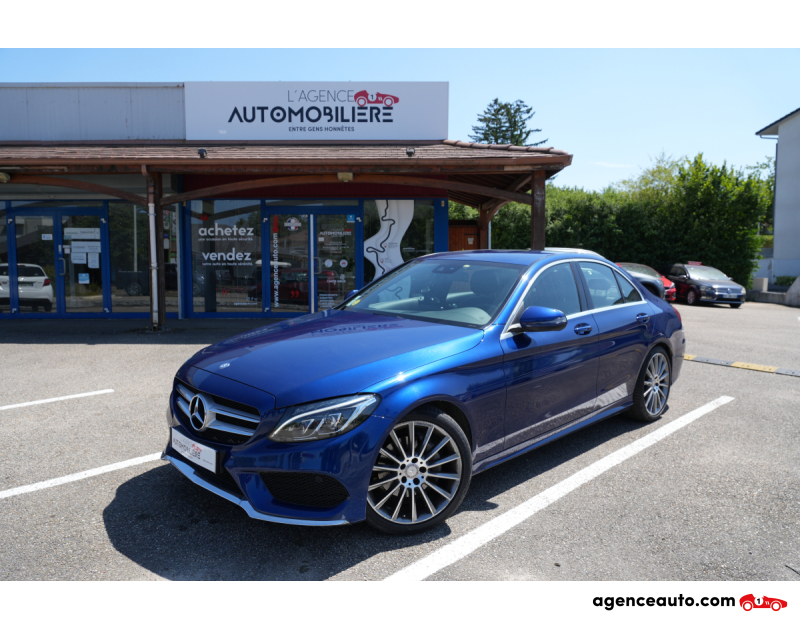 Achat voiture occasion, Auto occasion pas cher | Agence Auto Mercedes Classe C IV 220 D SPORTLINE 9G-TRONIC Bleu Année 2017 Automatique Diesel