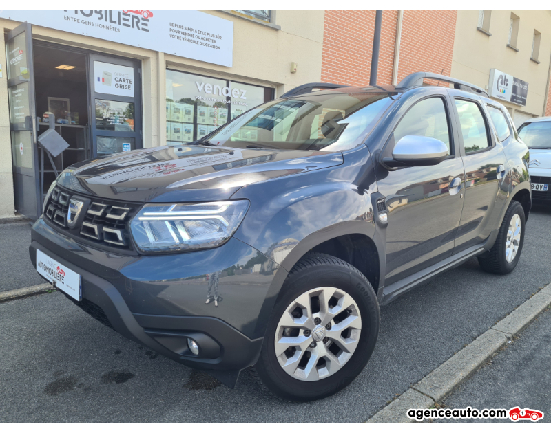 Achat voiture occasion, Auto occasion pas cher | Agence Auto Dacia Duster II (2) 1.5 DCI 115 BLUE CONFORT 4X4 Gris Année 2022 Manuelle Diesel