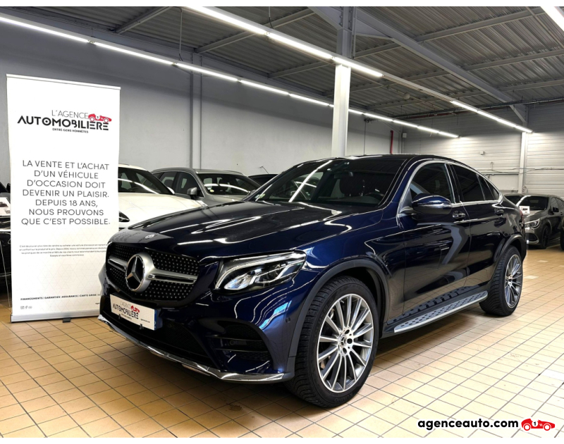 Achat voiture occasion, Auto occasion pas cher | Agence Auto Mercedes GLC coupé 250d 204ch FASCINATION 4MATIC 9G-TRONIC Bleu Année 2017 Automatique Diesel