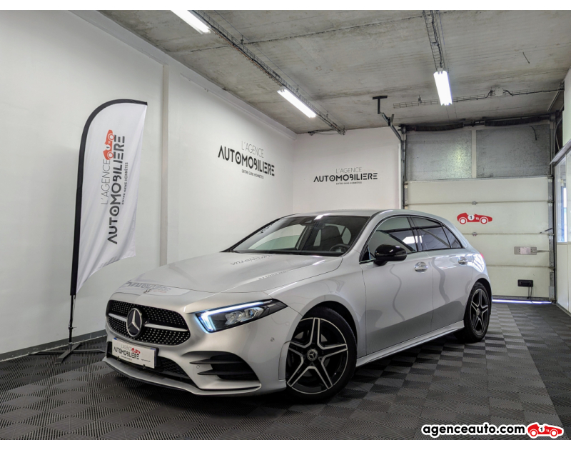 Achat voiture occasion, Auto occasion pas cher | Agence Auto Mercedes Classe A IV (2) 200 AMG LINE 7G-DCT Gris Année 2022 Automatique Essence