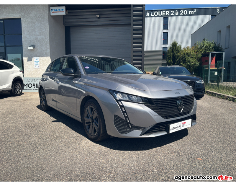Aankoop Gebruikte Auto, Goedkope Gebruikte Auto | Agence Auto Peugeot 308 1.2 PURETECH ACTIVE EAT8 Argent Jaar 2023 Automatique Essence