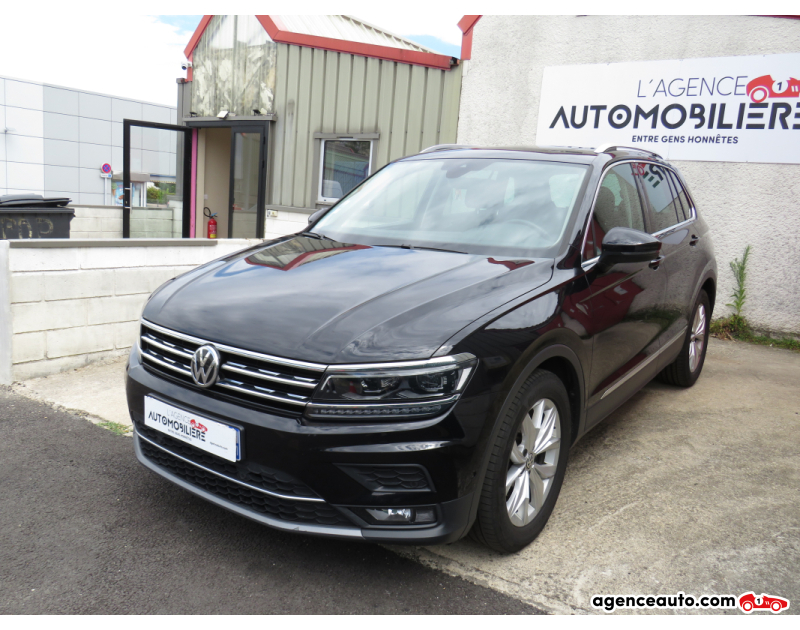 Compra de Coches Usados, Coches Usados Baratos %'|'% Agence Auto Volkswagen Tiguan 1.5 TSI 16V GPF DSG7 150 cv Boîte auto CARAT Noir Año 2020 Automatique Essence