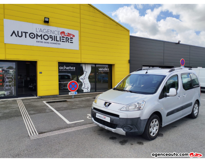 Achat voiture occasion, Auto occasion pas cher | Agence Auto Peugeot Partner 1.6L VTI Loisir Gris Année 2010 Manuelle Essence