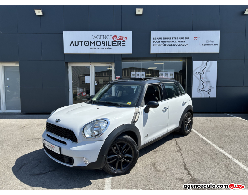 Gebrauchtwagenkauf, Günstige Gebrauchtwagen | Automobilienagentur Mini Countryman ALL4 COOPER S 143cv Blanc Jahr 2013 Manuelle Diesel