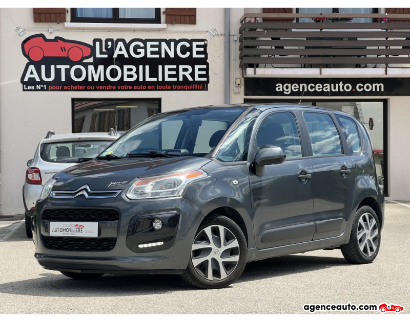 Achat voiture occasion, Auto occasion pas cher | Agence Auto Citroen C3 Picasso 1.6 hdi 92ch CONFORT Gris Année 2014 Manuelle Diesel