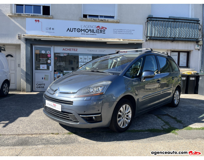 Achat voiture occasion, Auto occasion pas cher | Agence Auto Citroen C4 Picasso 7 places 2.0 HDi Boîte Automatique 136cv EXCLUSIVE Bleu Année 2008 Automatique Diesel