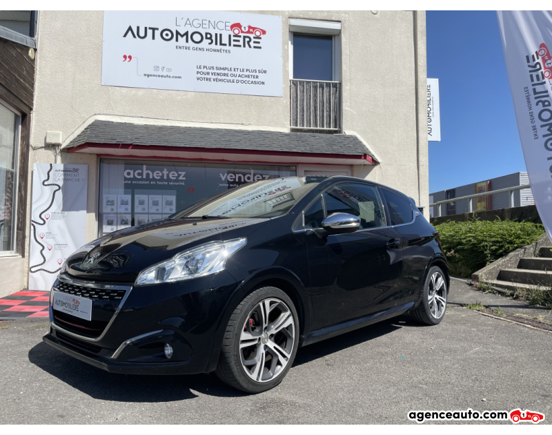 Achat voiture occasion, Auto occasion pas cher | Agence Auto Peugeot 208 1.6 GTI 208 CH THP Noir Année 2016 Manuelle Essence