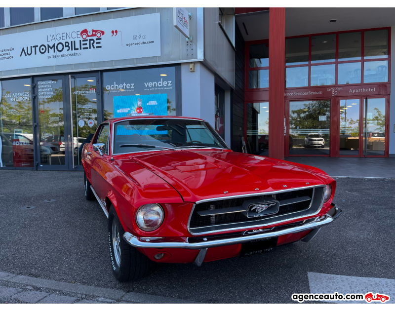 Gebrauchtwagenkauf, Günstige Gebrauchtwagen | Automobilienagentur Ford Mustang Mustang Coupé 1967 V8 4.7L 289CI Ford Motors Company Rouge Jahr 1967 Automatique Essence