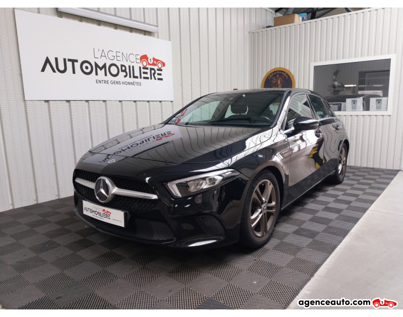 Achat voiture occasion, Auto occasion pas cher | Agence Auto Mercedes Classe A 180 CDI 115 BUSINESS LINE 7G-DCT Noir Année 2018 Automatique Diesel