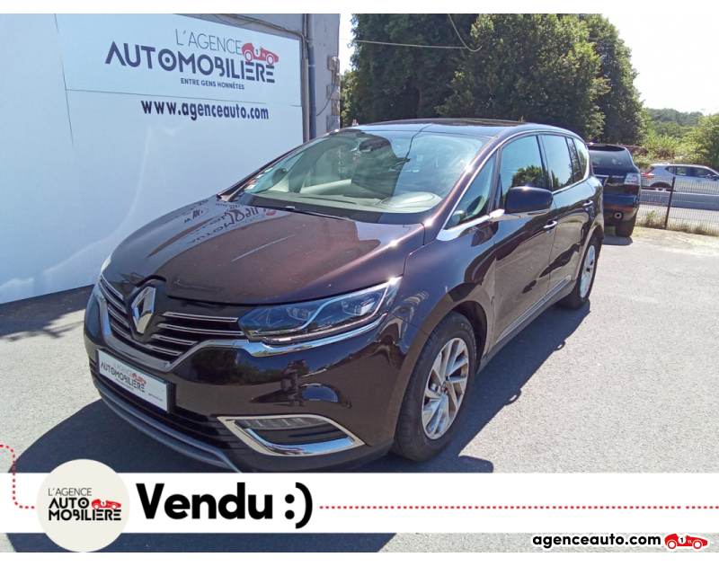 Achat voiture occasion, Auto occasion pas cher | Agence Auto Renault Espace V 1.6 DCI 160 EDC ZEN 7 PLACES Marron Année 2015 Automatique Diesel