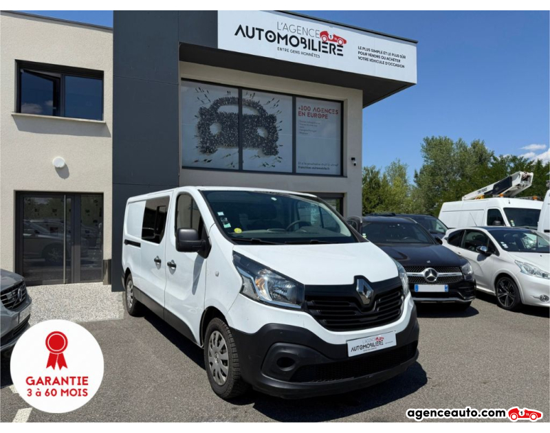 Achat voiture occasion, Auto occasion pas cher | Agence Auto Renault Trafic III Fourgon L2H1 1.6 dCi 140 CV Blanc Année 2015 Manuelle Diesel