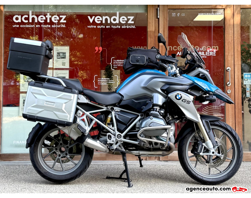 Achat voiture occasion, Auto occasion pas cher | Agence Auto Bmw R 1200 GS 125ch ABS - Pack Touring - Pack Confort - Pack Dynamic / Entretien Exclusif BMW Bleu Année 2014 Manuelle Essence