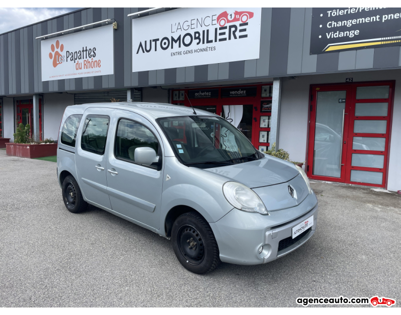 Achat voiture occasion, Auto occasion pas cher | Agence Auto Renault Kangoo II Phase 2 (VP) 1.5 dCi 90 cv 5 PLACES TECH Gris Année 2012 Manuelle Diesel