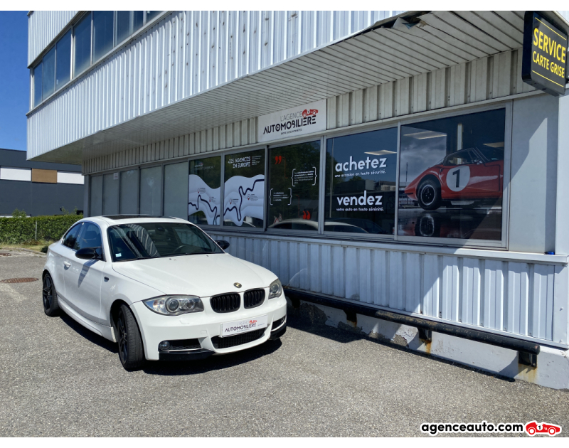 Achat voiture occasion, Auto occasion pas cher | Agence Auto Bmw Série 1 (E82) Coupé 123d 2.0 d 16V 204 CV BVM6 TOIT OUVRANT Blanc Année 2008 Manuelle Diesel