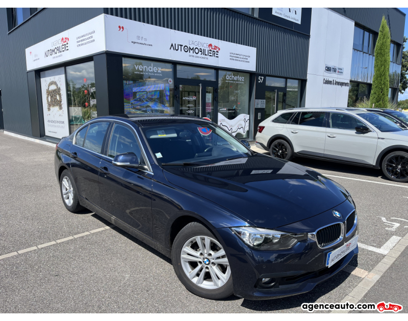 Achat voiture occasion, Auto occasion pas cher | Agence Auto Bmw Série 3 318D 2.0D 150CV BVA8 LUXURY (F30) - GARANTIE 12 MOIS Bleu Année 2016 Automatique Diesel