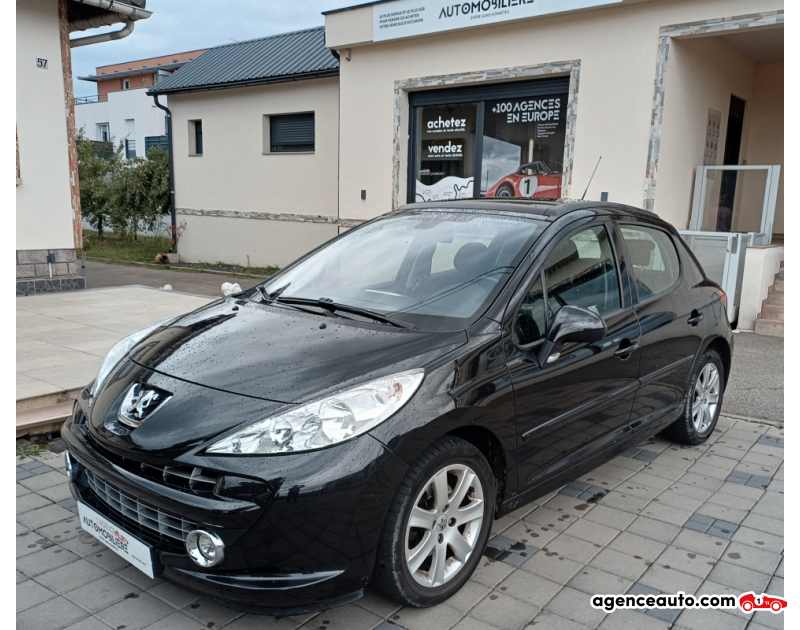 Achat voiture occasion, Auto occasion pas cher | Agence Auto Peugeot 207 1.6 VTi 120 CV Finition Sport  Boite Auto Noir Année 2009 Automatique Essence