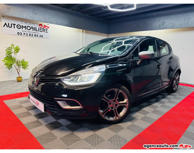 Achat voiture occasion, Auto occasion pas cher | Agence Auto Renault Clio IV GT LINE 5 Portes Phase 2 0.9 TCe 12V Energy S&S Noir Année 2019 Manuelle Bioethanol