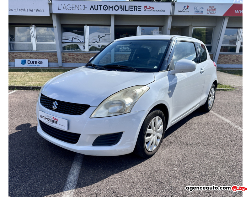 Achat voiture occasion, Auto occasion pas cher | Agence Auto Suzuki Swift 1.2 VVT GL 3p Blanc Année 2012 Manuelle Essence
