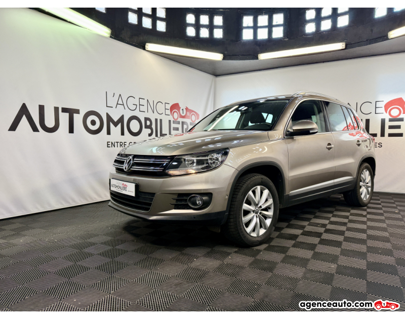 Compra de Coches Usados, Coches Usados Baratos %'|'% Agence Auto Volkswagen Tiguan 2.0 TDI 140 FAP BLUEMOTION TECHNOLOGY SPORTLINE BUSINESS (Distribution faite) Marron Año 2013 Manuelle Diesel