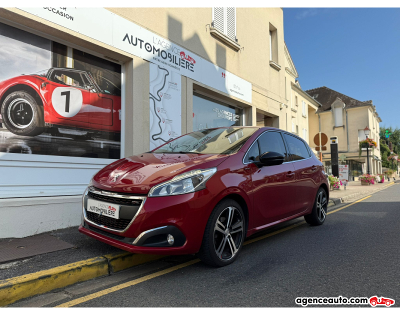 Gebrauchtwagenkauf, Günstige Gebrauchtwagen | Automobilienagentur Peugeot 208 1.6 BLUEHDI 100cv GT LINE + LED D'AMBIANCE Rouge Jahr 2016 Manuelle Diesel