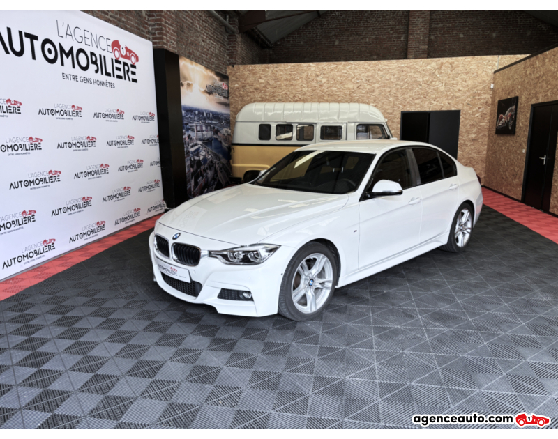 Compra de Coches Usados, Coches Usados Baratos %'|'% Agence Auto Bmw Série 3 318d M Sport - BVA BERLINE F30 F80 LCI Blanc Año 2016 Automatique Diesel