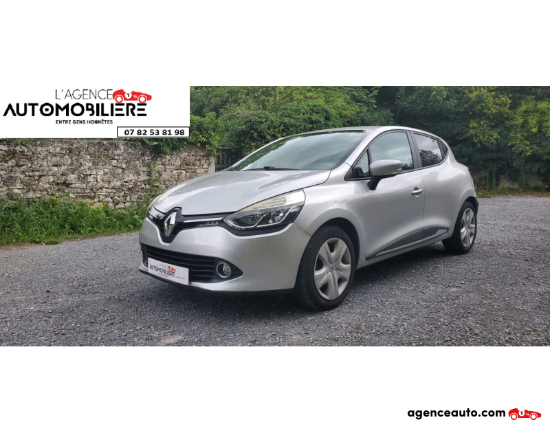 Aankoop Gebruikte Auto, Goedkope Gebruikte Auto | Agence Auto Renault Clio IV 1.5 dCi 90 Business Eco2 Blanc Jaar 2015 Manuelle Diesel