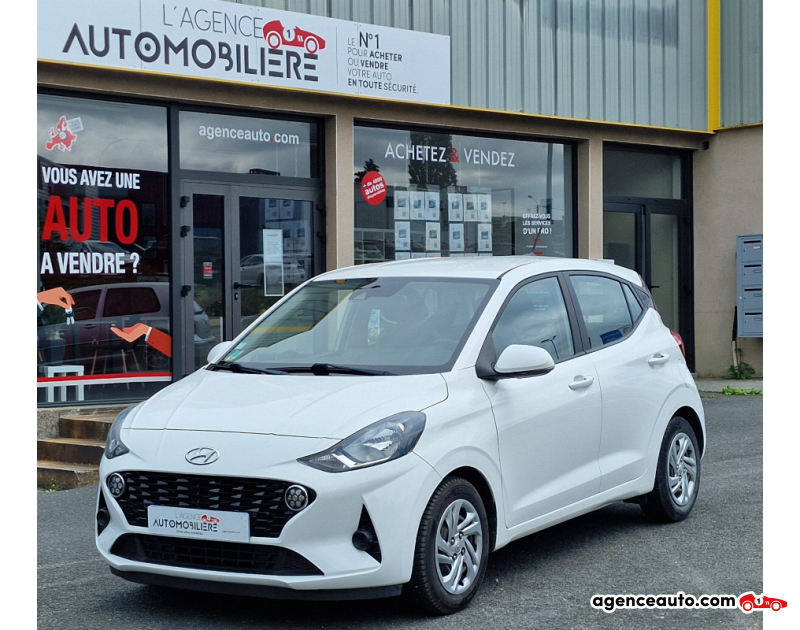 Compra de Carros Usados, Carros Usados Baratos | Auto Immo Hyundai I10 1.0I 67 INTUITIVE Blanc Ano 2020 Manuelle Essence